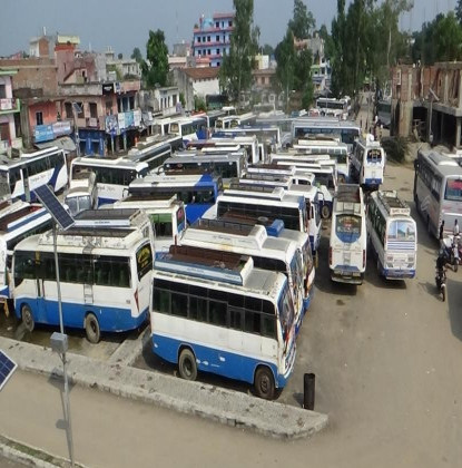 दशैंको मुखैमा उपत्यकाका यातायात बन्द